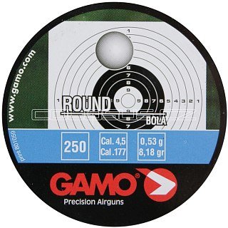 Пульки Gamo Round 0.53 гр 250 шт