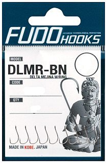 Крючки Fudo Delta Mejina W/ring DLMR-BN0301 BN №9 