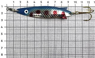 Блесна Abu Garcia Toby 12гр 3шт. S/D/BGL - фото 3