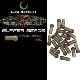 Отбойник Gardner Covert buffer beads c-thru brown короткий - фото 1