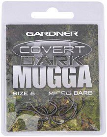 Крючки Gardner Covert dark mugga barbed №6