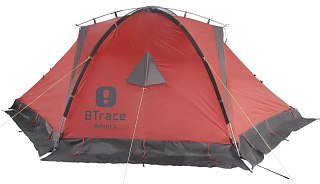 Палатка BTrace Atlant 3 красный - фото 1
