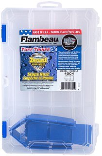 Коробка Flambeau Tuff tainer 4 partitions рыболовная пластик - фото 1