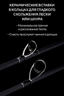 Спиннинг Riverzone Trevelspin S703M 8-25гр 2,1м - фото 8