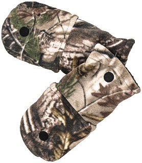 Перчатки Хольстер охотника-рыбака утепленные темный лес флис - фото 9