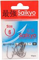 Крючки Saikyo KH-11014 BN Bait hold №6 10шт