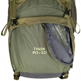 Рюкзак Tramp  Thor 90+10 оливковый - фото 8