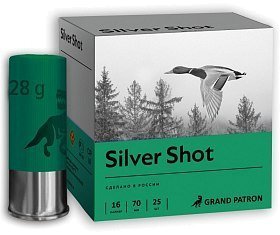 Патрон 16х70 Главпатрон Silver shot 3 28гр