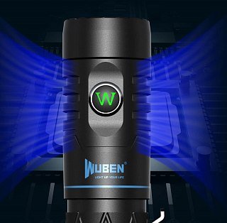 Фонарь Wuben E12R 1200 lumens black - фото 9