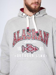 Толстовка Alaskan promo серый  - фото 6