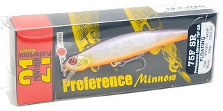 Воблер Pontoon21 Preference minnow PSM75F-SR-A12 - фото 3