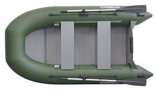 Лодка Boatsman BT280 надувная зеленая - фото 2
