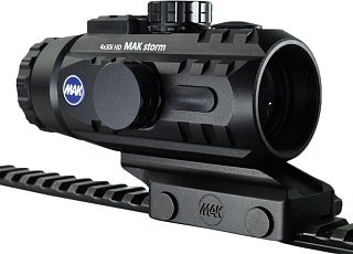 Прицел MAK Storm 4x30i HD кронштейн MAKmasterLock - фото 2
