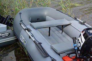 Лодка Boatsman BT340A надувная серо-графитовый - фото 8