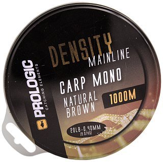 Леска Prologic Density carp mono natural brown 0.40 20lb 9.07кг 1000м - фото 1