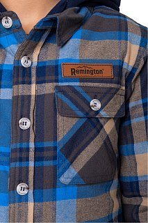 Рубашка Remington City walk boy blue утеплённая - фото 6