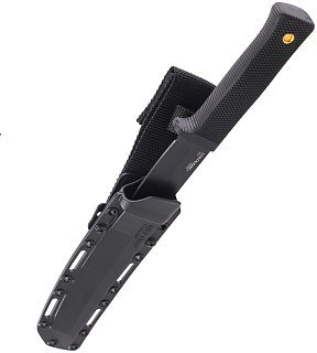 Нож Cold Steel Recon Tanto фиксированный клинок 17,8см SK-5 покрытие  black Tuff - фото 4