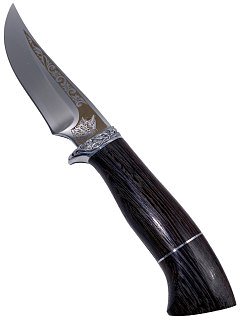 Нож Ладья Охотник-2 НТ-4 Р 65х13 рисунок венге - фото 4