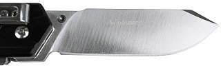 Нож Sanrenmu 7117LUX-LH-T5 складной сталь 12C27 рукоять Black Aluminum - фото 7