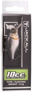 Воблер Jackall 10cc hl silver & black