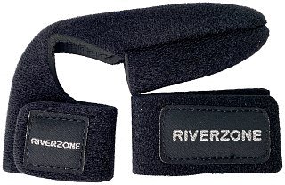Стяжки Riverzone для удилищ неопрен 0008414L black (2шт) - фото 2