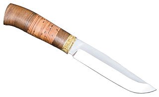 Нож ИП Семин Путник  65х13 литье береста  гравировка - фото 4
