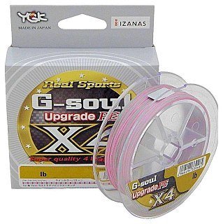 Шнур YGK G-Soul Upgrade X4 200м 2,5 35lb Gray