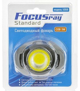 Фонарь Focusray 1059 COB 3W налобный - фото 2