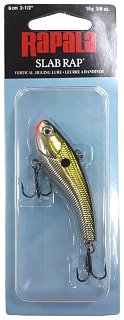 Воблер Rapala Slab rap SLR06-GCH раттлин