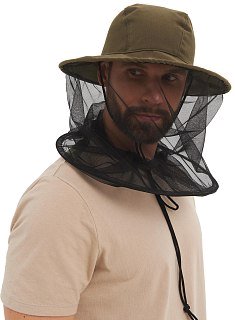 Панама-накомарник Huntsman Антигнус хаки смессовая - фото 3