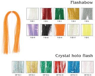 Люрекс Akara Crystal holo flash 30см YLS- 10
