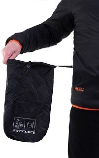 Куртка Payer Шерегеш двухсторонняя демисезон оранжево-черная - фото 18