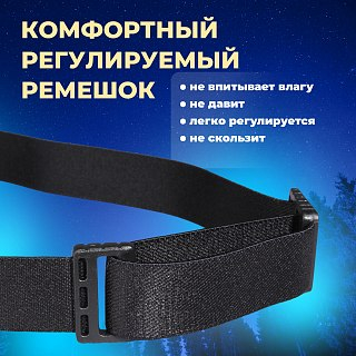 Фонарь Pereval BT-HL9077 налобный 180 Lumens - фото 7