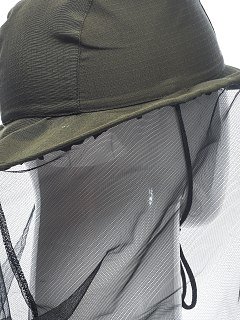 Панама-накомарник Huntsman Антигнус смесовая рип-стоп с кольцом хаки - фото 3