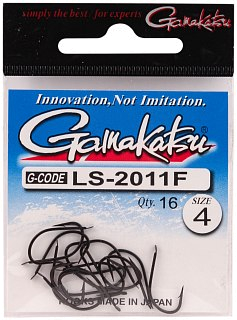 Крючок Gamakatsu NL LS-2011F black №4