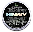 Поводочный материал Gardner trickster heavy camo silt 25lb
