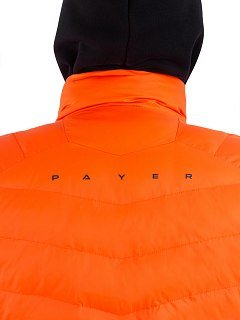 Куртка Payer Шерегеш двухсторонняя демисезон оранжево-черная - фото 12