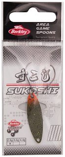 Блесна Berkley Ags Sukoshi 2,5гр Orange Tip/Splat Pel/Splat Pel