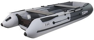 Лодка Boatsman BT350A НДНД надувная серо-графитовый - фото 7