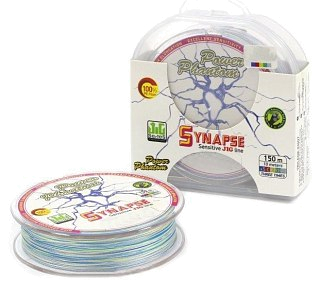 Шнур Power Phantom Synapse PE 150м multicolor 4 27,6кг 0,3мм