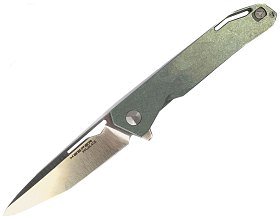 Нож Mr.Blade Keeper M390 titanium handle складной green
