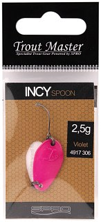 Блесна SPRO TM Incy spoon violet 2,5гр - фото 1