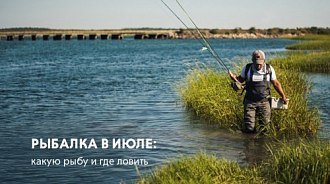 Рыбалка в июле: какую рыбу и где ловить