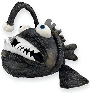 Игрушка Mimis Рыба Удильщик с карманом для руки 32см - фото 1