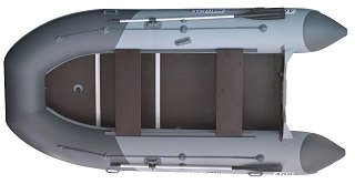 Лодка Boatsman BT400SK надувная серо-графитовый - фото 2
