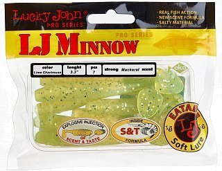 Приманка Lucky John виброхвост Pro series Minnow 08,40/071 - фото 3