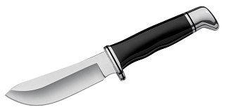 Нож Buck Skinner фиксированный клинок сталь 420HC  - фото 1