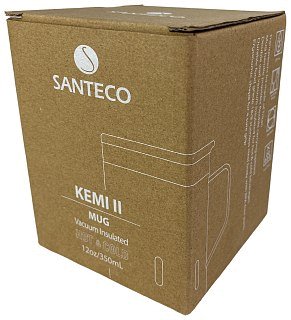 Термокружка Santeco Kemi II 350мл black - фото 9