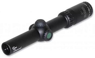 Прицел Burris 1-4x24 Euro Diamond Matte Black 3P#4 E-DOT с подсветкой