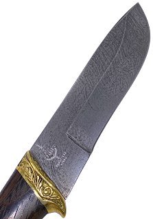 Нож Ладья Кречет дамаск венге - фото 2
